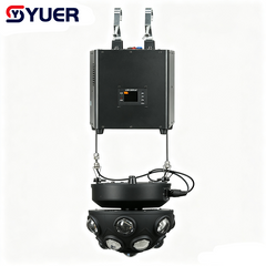 YUER™ 13x10W RGBW 4in1+ Red Green Laser Magic Ball Lifting Light DMX512 Sound Control For DJ Disco Party Bar Club Wedding Stage Effect Lighting