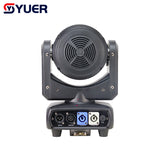 YUER™️ 120W LED COB Warm Cold White Moving Head With RGB 5050 SMD Pixel Horse Racing Wall Washing Beam Effect For Dj Disco Party Lamp