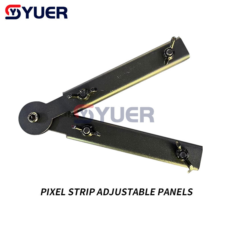 YUER™️ Piezas de costura CS con tira de píxeles/Base Piezas de costura CS ajustables en forma de L en forma de T y en forma de L