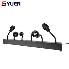 YUER™ NEW 6X10W Warm White+Cold White Beam Spot light Adjustable Aperture Size RDM DMX512 For Party Stage DJ Performance