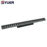 YUER™️LED 24X4W RGBW 4IN1 Wall Washer Lights With 120X0.2W Warm White+Horse Racing Effects RDM DMX512 For DJ Club Disco Party Dance Floor