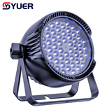YUER™️ LED Waterproof IP65 54X3W RGB Par Light With Wash Strobe Effect Voice Control DMX512 For Disco DJ Projector Party Decoration Night Light