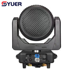 YUER™ 19X40W Cabeza móvil de ojo de abeja con zoom RGBW 4 en 1, DMX512, efecto estroboscópico de haz, para DJ, discoteca, escenario, boda, fiesta, bar