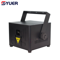 YUER™️ Luz Láser RGB de Animación 3W 5W 6W con Control por APP Bluetooth Patrón Luces de Escenario DMX512 16CH para Efecto de Escenario de Bar, Bodas, Discotecas y DJ