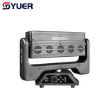 YUER™️ RGBW Stage Lighting 5x60W LED Beam Wash Strobe Moving Head Lamp for DJ Disco Party Nightclub Dance Wedding Bar Holiday Effect