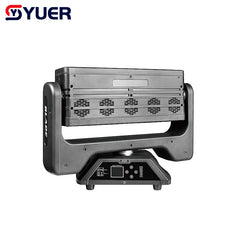 YUER™️ Éclairage de scène RGBW 5x60W LED Beam Wash Strobe Lampe à tête mobile pour DJ Disco Fête Nightclub Danse Mariage Bar Effet Vacances