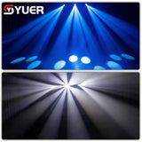 YUER™️ 150W LED Moving Head Beam Light With Rainbow Effect Professional 16 Prisms Stage Lighting For Show Disco Dj Party Club Lights