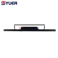 YUER™️ 12x5W AC90-240V DMX RGBW Luz de pared efecto escenario iluminación discoteca fiesta de Navidad Bar boda Club Luz de inundación 