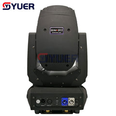 YUER™️ Équipements d'éclairage de scène Spot de faisceau 200 W 2 en 1 LED à tête mobile avec écran LCD avec 6 Gobos rotatifs et 8 Gobos statiques 