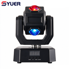 YUER™ 12x3W +3x10W Gold Strobe Moving Head Light Beam Strobe Effect DMX512 Sound Control For DJ Disco Party Bar Club Wedding Stage Effect Lighting