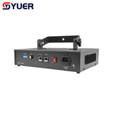 YUER™️ Double Head Full Color Animation Laser Light 20K Galvanometer DMX512 Voice Control For DJ Disco Wedding Stage Bar Nightclub