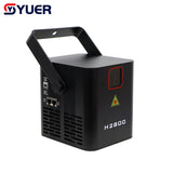 YUER™️ NEW Professional MINI 2W RGB DMX Animation Beam Scanner Stage Laser Light Projector DJ Disco Lights KTV Music Party Bar Wedding