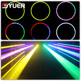 YUER™️ Professional 14R 295W Beam Moving Head Light With Aperture Zoom Gobo DMX Stage Lighting Projector DJ Party Concert Double Prismi