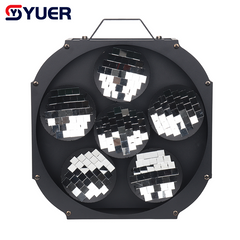 YUER™ 6 Head Rotating Reflector Ball DMX512 Sound Control For DJ Disco Party Bar Club Wedding Stage Show Lighting