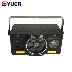 YUER™ 6x8W RGBW 4in1 Bee Eye Stage Effect Light Gobo Laser Effect DMX512 Remote Control For DJ Disco Wedding Event Party Bar Club