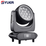 YUER™️ Copy Martin Waterproof IP65 LED 19X40W RGBW 4IN1 +114PCS LED Beads Moving Head Light With Ring Wash Zoom Storbe effect RDM DMX512 For Stage Effect Equipmen