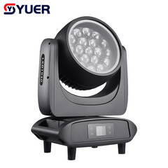 YUER™️ Copy Martin Waterproof IP65 LED 19X40W RGBW 4IN1 +114PCS LED Beads Moving Head Light With Ring Wash Zoom Storbe effect RDM DMX512 For Stage Effect Equipmen