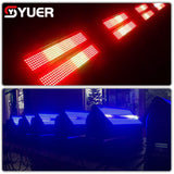 YUER™ Ip65 Waterproof Moving Head Strobe Light 480X0.5W RGB 3 in 1 LEDs Strobe Stage Effect Light Wireless DMX Wash Flood for DJ Disco