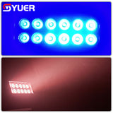 YUER™ IP65 Waterproof LED Par Light 12x10w RGBW 4in1 /12x15W RGBWA UV 6in1 DMX512 Control for Party Wedding DJ Disco