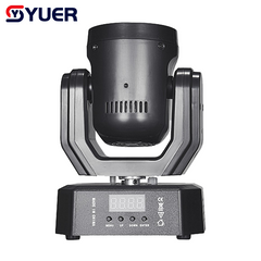 YUER™️Mini LED 30mv Red+100mv Green +3X10W Strobe Moving Head Laser Light With Ring DMX512 For DJ Disco Stage Party Wedding Dance Floor