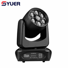 YUER™ 80W White +6x10W RGBW 4in1 Spot Moving Head Light Bee Eye Gobo Effect DMX512 Sound Control For DJ Disco Party Bar Club Wedding Stage Lighting