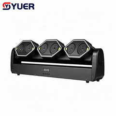YUER™ 6x500mw RGB Swing Laser Light WIth Light Strip Wash Strobe Effect DMX512 RDM For DJ Disco Party Bar Club Wedding Stage Effect Lighting