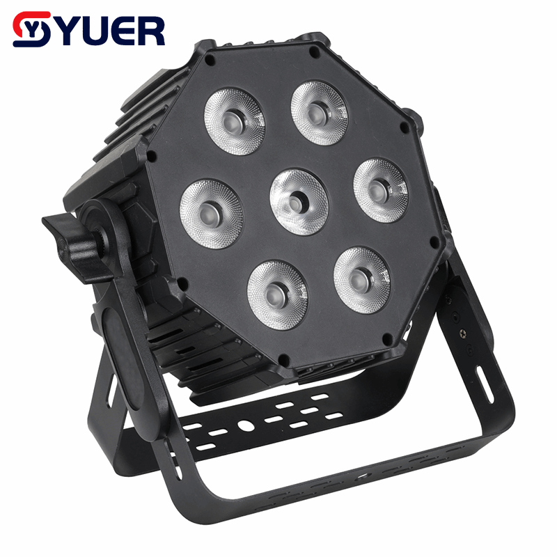 YUER™ 7x30W RGBW 4in1 Par Light Wash Effect DMX512 Sound Control For DJ Disco Party Bar Club Wedding Stage Effect Lighting