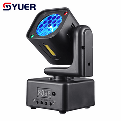 YUER™ MINI 4x10W RGBW 4in1 +5w Strobe Moving Head Light RG Laser Strobe Spot Effect DMX512 Sound Control For DJ Disco Party Bar Club Wedding Stage Lighting