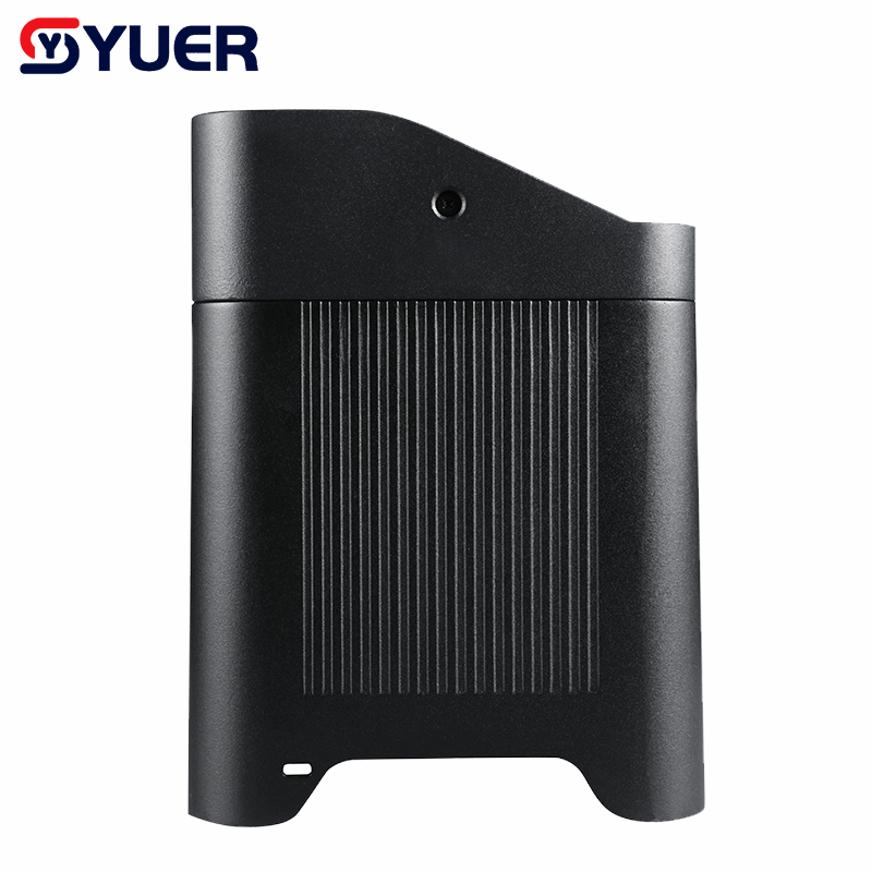 YUER™ IP65 Waterproof 7x18W LED RGBALC 6 in1 Battery Par Light Wash Effect DMX512 Remote APP Control for DJ Disco Theater Bar Club Event Party Stage Effect Lighting