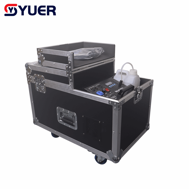 YUER™ New 5000W Double Head Water Mist Machine Fog machine Stage Special Effects Equipment DMX512 For DJ Disco Party Bar Club Wedding Stage Lighting