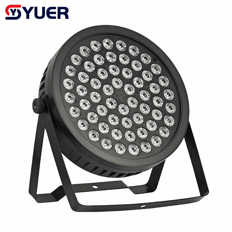YUER™ 60x1.5W RGB LED Par Light with 36Pcs 5050 RGB Auxiliary Light Wash Effect DMX512 Remote Control For DJ Disco Party Bar Club Wedding Stage Lighting