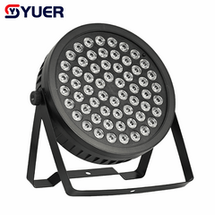 YUER™ 60x1.5W RGB LED Par Light with 36Pcs 5050 RGB Auxiliary Light Wash Effect DMX512 Remote Control For DJ Disco Party Bar Club Wedding Stage Lighting