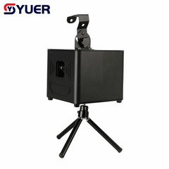 YUER™ Mini 1W 2W RGB Battery Animation Laser Light With Stand DMX512 APP Control For DJ Disco Party Bar Club Wedding Stage Lighting