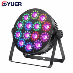 YUER™ 14x6W RGBW 4in1+140pcs 5050RGB LED Par Light Wash Pixel Effect DMX512 Remote Control For DJ Disco Party Bar Club Wedding Stage Lighting
