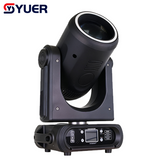 YUER™️Upgraded Version LED 250W Moving Head Light With Ring Beam Spot 18 Rotating Prisms Focus Frost Rainbow Effect DMX For Stage Light Disco Dj