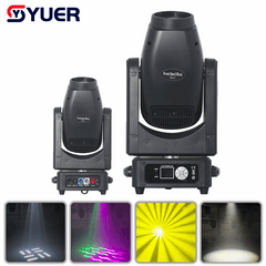 YUER™ 300W LED Beam Spot Wash 3in1 Moving Head Light Frost Zoom Rainbow Effect Gobo Light DMX512 For DJ Disco Party Bar Club Stage Lighting