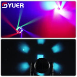YUER™️  IP65 Waterproof 7X60W RGBW 4in1 Bee Eye Wash Moving Head Light DMX512 Control for DJ Disco Bar Party