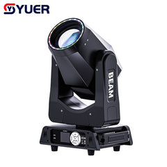 YUER™️Beam 300W Bulb Moving Head Lighting Stage Party Dj Disco Wedding Club Show Music Indoor Event Ktv Concert DMX Control Light