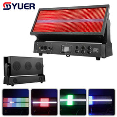 YUER™ Copia GLP JDC1 1320 unidades RGB 3 en 1+216 unidades de estroboscopio de cabeza móvil DMX52 GLP blanco Luz de efecto de decoración de fondo de discoteca para fiesta DJ
