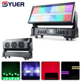 YUER™ Ip65 waterproof moving head strobe light 1320 pcs RGB 3 in 1+216 pcs white DMX52 GLP moving head strobe DJ party disco light background decoration effect light