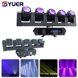 YUER™ 5x40W RGBW + 6x20W white Super Beam Strobe Moving Head Light DMX512 16CH Music Control For DJ Disoc Stage Lighting Show Party Club Park Indoor Bar