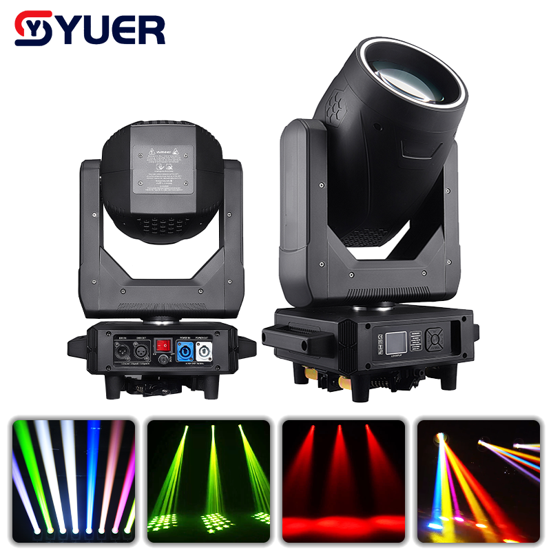 YUER™ 19R 380W Beam Spot Moving Head Light With Aperture 4 Prisms Frost Rainbow Focus Effect DMX512 For DJ Disco Party Bar Club Wedding Stage Effect Lighting