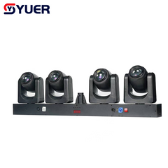 YUER™ 4x120W LED + 48pcs LED Moving Head Bracket Light Beam Rainbow Frost 18 Prisms Effect DMX512 Sound Control For DJ Disco Party Bar Club Wedding Stage Effect Lighting