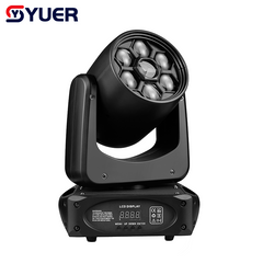 YUER™ 80W White +6x10W RGBW 4in1 Spot Moving Head Light Bee Eye Gobo Effect DMX512 Sound Control For DJ Disco Party Bar Club Wedding Stage Lighting