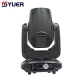 YUER™️ 12R 295W Beam Moving Head Light 8 + Honeycomb Prism Gobo DMX Stage Lighting Projector DJ Party Concert Double Prisms Bulb Stage