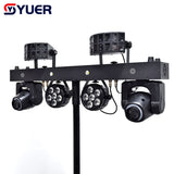 YUER™️ 2x30w Spot Moving Head Par Light RGBW Butterfly Strobe Bar 4in1 Stand Dj Disco Effect Stage Lighting  DMX Music Nightclub