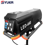 YUER™️ LED 440W Focusing Follow Spot Light Color Temperature Adjustment Professional DMX512 Follow Spot Projector For Party Stage DJ Show