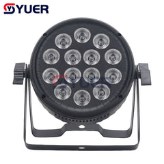 YUER™️ 14X15W RGBW Par lumière DJ Disco projecteur de lumière laser effet de scène stroboscopique mariage noël fête de vacances lampe cadeau vacances Bar Club lumières 