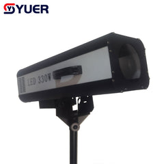 Foco de seguimiento LED YUER™️ 330W 6 colores + luz blanca con estuche de vuelo para bodas, teatro, DJ, fiestas y espectáculos