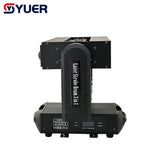 YUER™️ New arrival RGB 3IN1 Laser Beam Moving Head Light XY Axis Infinite Rotation DMX512 DJ Disco Party Club Indoor Stage Effect Lamp